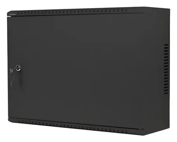 Lanberg WAF1 čierna / Nástenný rozvádzač / 19" / 4U+3U / 540×200 mm / nízkoprofilový / vopred zmontovaný (WAF1-5203-04-00B)