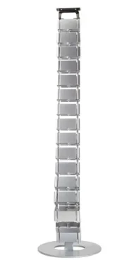 LogiLink KAB0065 strieborná / Káblový žľab / zvislý / 800 x 68 mm (KAB0065)