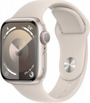 Apple Watch 9 41mm GPS Starlight Alu Sport S/M Beżove(MR8T3)