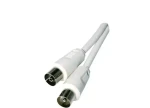 MicroConnect koaxiálny kábel MF 75 Ohm 2.5m biela (COAX025W)