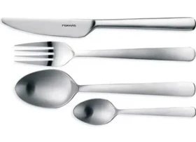 Fiskars Functional Form 1002958 Súprava príborov / nerezová oceľ / matové prevedenie / 16 ks (1002958)