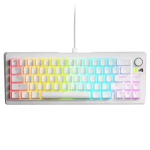 Glorious GMMK 3 65% - Fox Linear ANSI biela / herná 65% TKL / USB-C / ANSI (US) layout / Fox Linear / RGB / 1.4m (GLO-KB-GMMK3-65-PB-FOX-W-WHT-US)