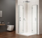 GELCO - LORO obdĺžniková sprchová zástena 900x800, rohový vstup GN4790-03