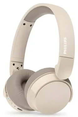 Philips TAH3209BG/00 béžová / Bezdrátová sluchátka / Na uši / Bluetooth 5.3 / 25 h výdrž (TAH3209BG/00)