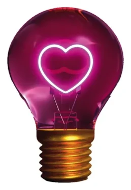 SBS Music Hero LUME Srdce / Dobíjacia stolná lampa