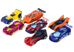 Mamido Sada závodných autíčok v kufríku 50 ks - športové autá, dopravná signalizácia