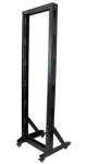 StarTech Otvorený rack 42U čierna / Otvorený rack / 19" / Šírka 600 mm / Hĺbka 600 mm / nosnosť 300 kg (2POSTRACK42)