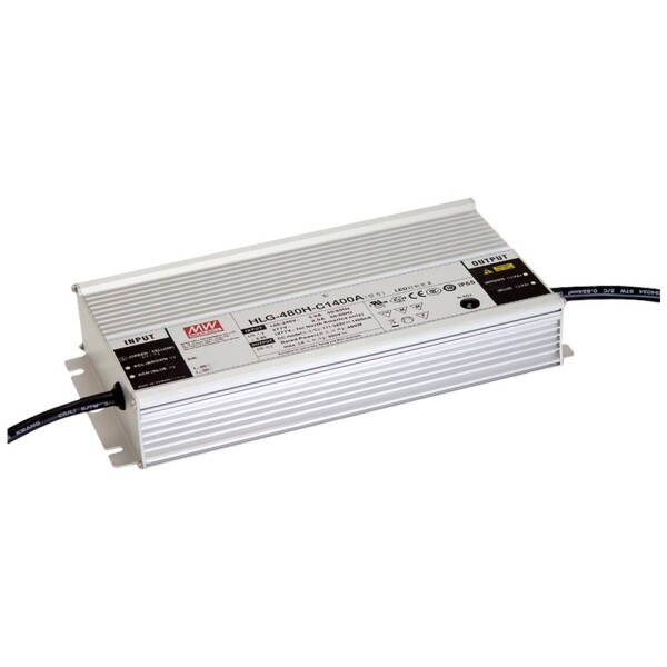 MEAN WELL napájací zdroj pre LED 480 W 1.75 A 137 - 274 V stmievateľný; HLG-480H-C1750AB