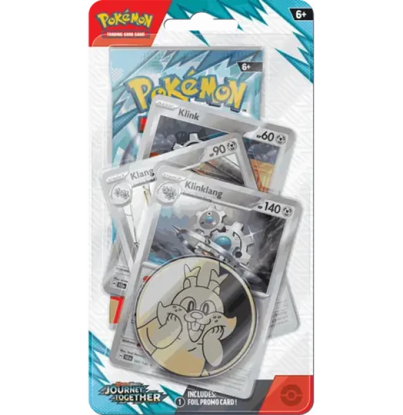 Pokémon TCG: SV09 Journey Together - Premium Checklane Blister - Klinklang