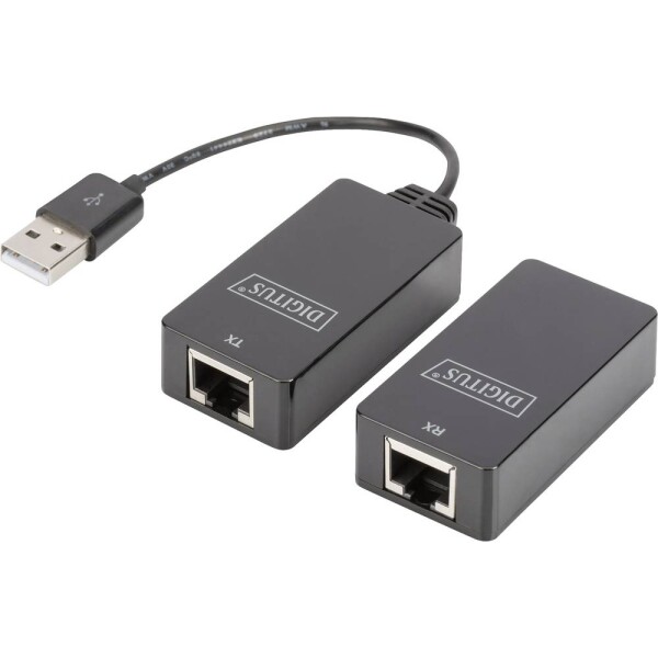 Digitus DA-70139-2 USB 1.1 extender (predĺženie) cez sieťový kábel RJ45 45 m; DA-70139-2