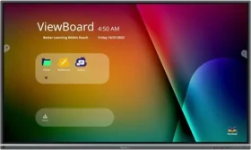 86" ViewSonic IFP8650-5F / Interaktívny displej / 4K UHD / IPS / Android 13 / 3x HDMI / 8x USB / VESA 800x600 (IFP8650-5F)