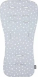 CHIPOLINO Mäkká podložka do kočíka Grey stars (160007)
