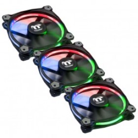 THERMALTAKE Riing 14 LED RGB TT Premium Edition (3ks) / ventilátor / 140 x 140 x 25 mm / 1400 RPM / 29.4 dB (CL-F051-PL14SW-A)