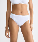 Sloggi 24/7 Cotton Lace - Taj nohavičky: komfort z česanej bavlny (3 ks) Sloggi WHITE 40