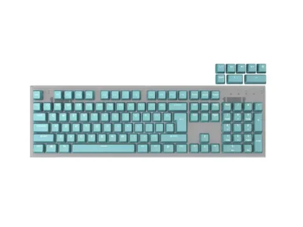 Genesis Lead 300 Double Shot Keycaps zelená / sada náhradných klávesov / 106 ks (NAG-2008)