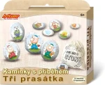ARTLOVER Kreatívna sada Kamienky s príbehom - Tri prasiatka