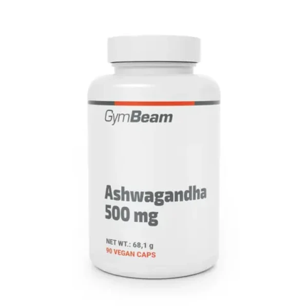Ashwagandha 500 mg - GymBeam (bez príchuti, 90 kaps.) (28554-1-90-kaps-unflavored)