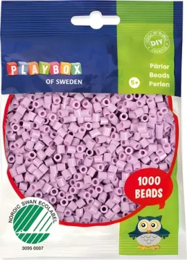 PLAYBOX Zažehľovacie korálky fialové