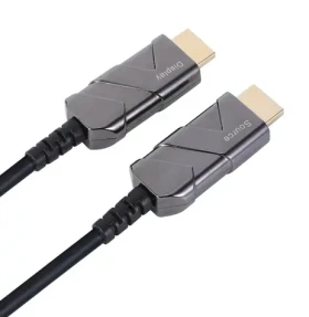 PremiumCord Prepojovací kábel Ultra High Speed HDMI 2.1 15m / optický / pozlátené koknektory (kphdm21x15)