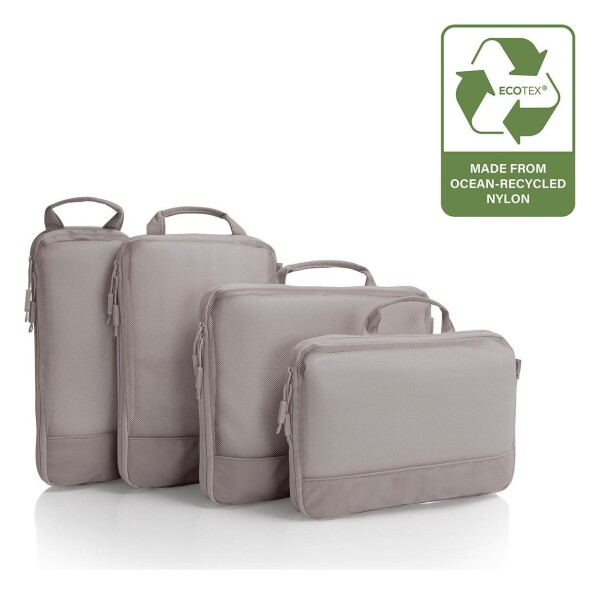 Cestovne organizery Heys Ecotex Compression Packing Cube 4 Pc Set Atmosphere