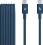 Beats kábel USB-C (M) - USB-C (M) 1.5 m modrá / opletený / 60W (MDGE4EE/A)