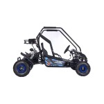 Mamido Detské benzínové autíčko Buggy LUCKY SEVEN LIFT 125CC modré