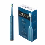 VITAMMY SYMPHONY Sonická zubná kefka s elegantným púzdrom, modrá + čierne púzdro