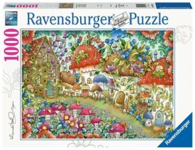 Ravensburger Roztomilé hubové domčeky /1000 dielikov/ od 14 rokov