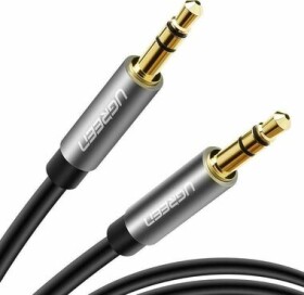 Ugreen AV119 Prepojovací kábel 3.5mm jack (MM) 0.5m strieborná (10732)