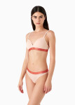 Dámske tangá 2PACK 163333 3F235 03050 nude Emporio Armani