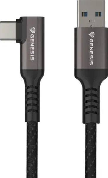 Genesis NVC-2221 čierna / Kábel USB-A - USB-C / 5 Gbps / rýchlonabíjanie / 5 m (NVC-2221)
