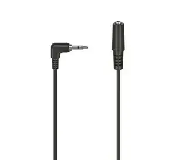 HAMA audio adaptér 2,5 mm jack - 3,5 mm jack / Redukcia / stereo / čierna