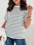 Dámske pruhované tričko RILANT navy blue FashionStreet RY2564 L