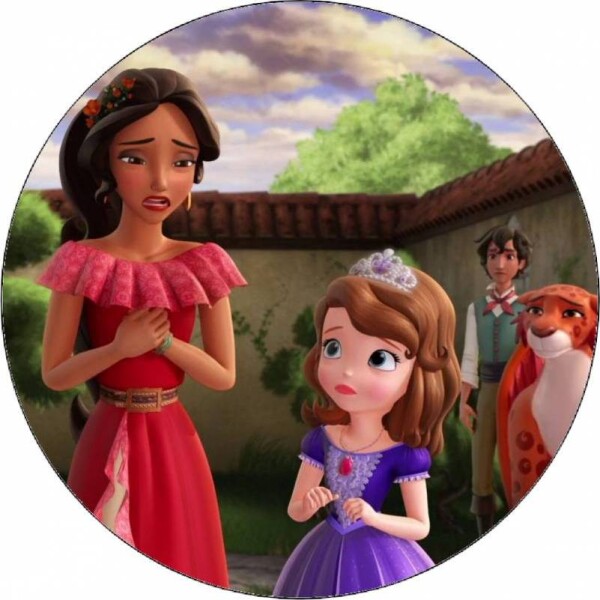 Jedlý papier Elena z Avaloru a Isabel 19,5 cm - Pictu Hap - Pictu Hap