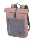 Roll top batoh Travelite Basics Roll-up Backpack Rose