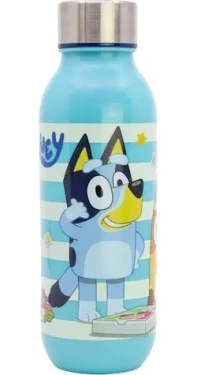 STOR Fľaša na pitie Bluey 640 ml / Fľaša na pitie / Plast bez BPA (50662)