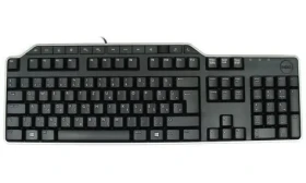 DELL KB-522 HUN čierna / Multimediálna klávesnica / maďarská / QWERTZ / USB (580-17681)