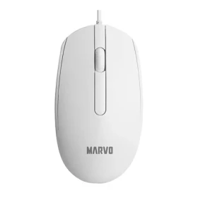 Marvo MS003 biela / Myš / optická / 1000 DPI / 3 tlačidlá / USB-A / 1.25m (MS003 WH)
