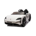 Mamido Elektrické autíčko Porsche Taycan Turbo S biele
