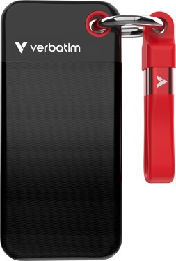 Verbatim Verbatim Pocket SSD USB 3.2 2TB Black/Red 32196