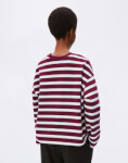 Armedangels Iconic Å Frankaa Bold Sweatshirt 3756 undyed-velvet red-soft blue L