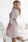 Dámske šaty 579-1 - NUMOCO Béžová 2XL/3XL