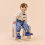 Affenzahn Prewalker Low Boot Leather Talky Elephant celoročné členkové barefoot topánky 23 EUR