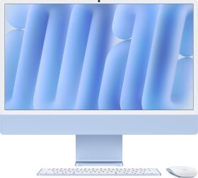 Apple 24inch iMac with Retina 4.5K display Apple M4 chip with 10core CPU and 10core GPU 16GB 256GB SSD Blue