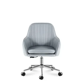 Mark Adler Future 5.2 Velúr šedá / Kancelárska otočná stolička / nosnosť až 130 kg (MA-FUTURE 5.2 GREY)