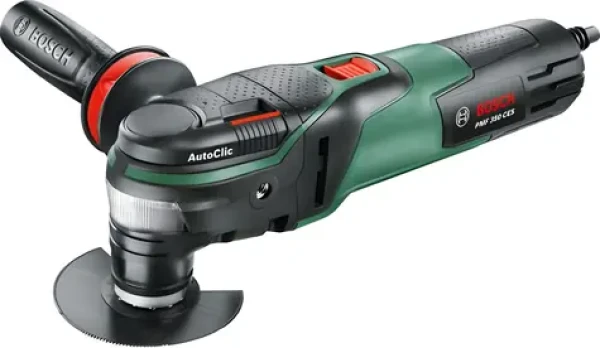 BOSCH PMF 350 CES / Multifunkčné náradie / 350 W / Regulácia otáčok / LED / AutoClic / Kufor (603102200)