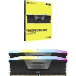 Corsair Vengeance RGB 32GB (2x 16GB) DDR5 6000MHz / CL36 / DIMM / XMP 3.0 (CMH32GX5M2E6000C36)