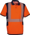 Reflexné pracovné tričko Cofra TILCARA Farba: Oranžová, Veľkosť: L (V651-0-02_Z_4)