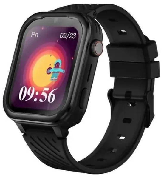 Garett Kids Essa 4G čierna / Chytré hodinky / GPS lokalizácia / 4G LTE / IP67 / 1,83 " (ASWEGRT00013BK)