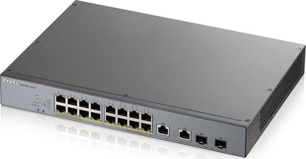 ZyXEL GS1350-18HP / 18-Port Switch / 100 | 1000 Mbps / PoE / 2x kombo RJ-45 | SFP (GS1350-18HP-EU0101F)